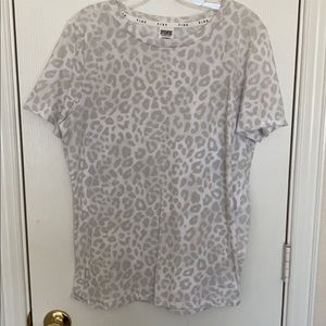 Victoria Secret PINK Snow leopard Shirt